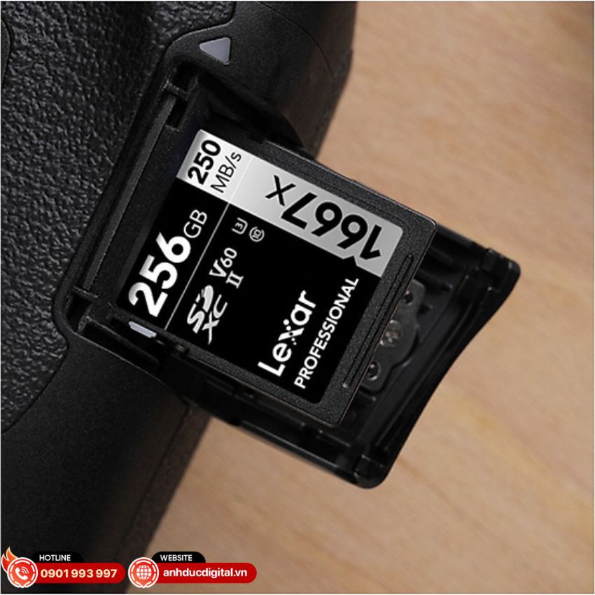 thẻ nhớ Lexar Professional 1667x
