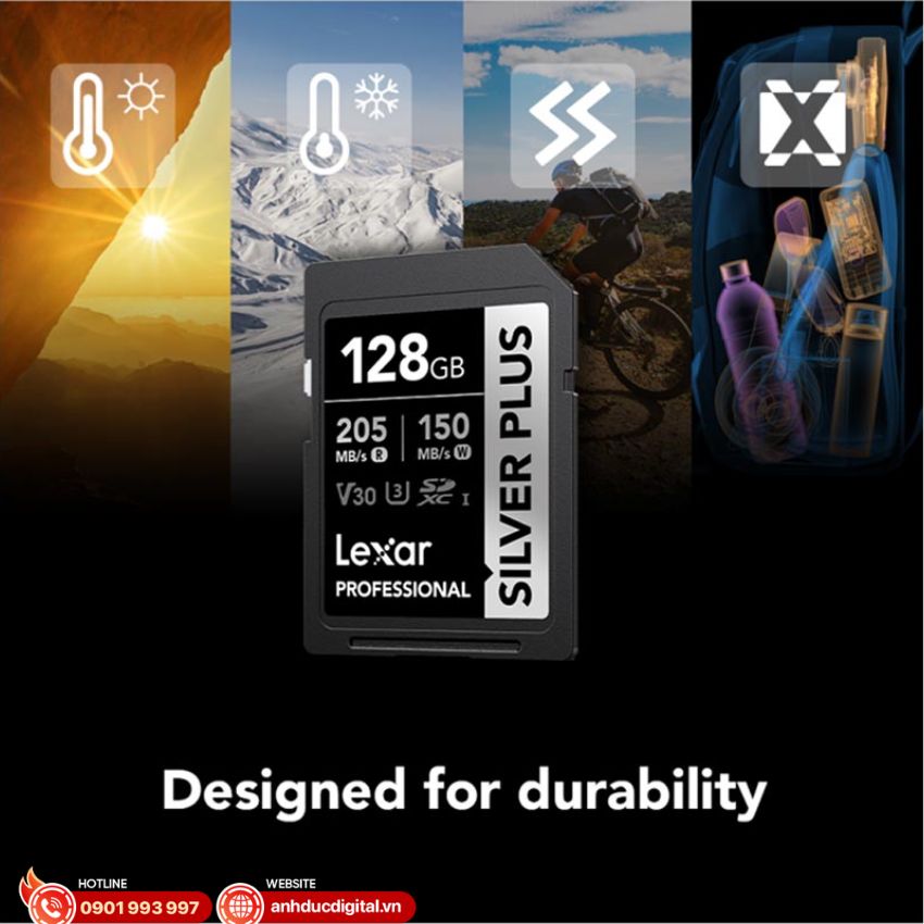 Thẻ nhớ Lexar Professional Silver Plus