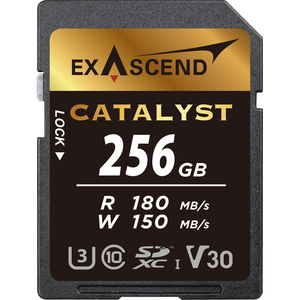 Thẻ nhớ SD Exascend 256GB Catalyst UHS-I SDXC (Chính hãng) 01