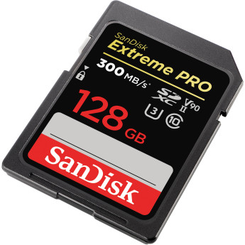 Thẻ nhớ SDXC Sandisk 128GB 300MB/s Extreme Pro UHS-II (Chính Hãng)