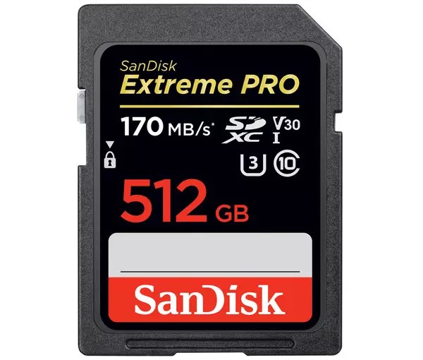 Sandisk Extreme Pro 512GB 01