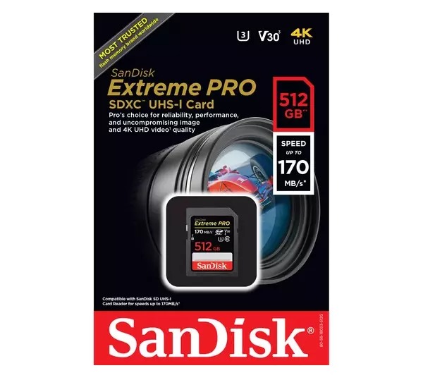 Sandisk Extreme Pro 512GB 03