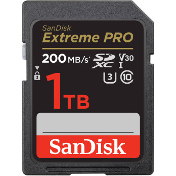 Thẻ nhớ SDXC Sandisk 1TB 200MB/s Extreme Pro UHS-I (Chính Hãng)