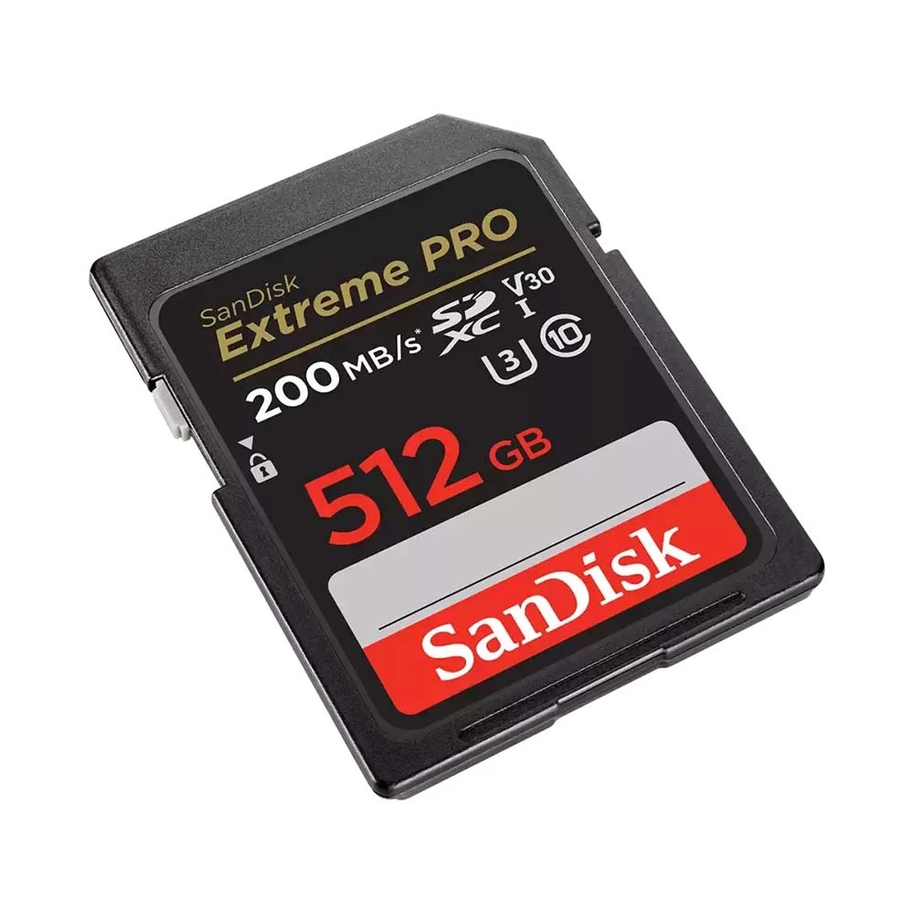 Thẻ nhớ SDXC SanDisk Extreme Pro U3 V30 512GB 200MBs 03