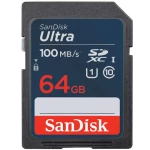 Thẻ nhớ SDXC Sandisk Ultra 64GB Class 10 100MB/s SDSDUNR-064G-GN3IN (Chính hãng)