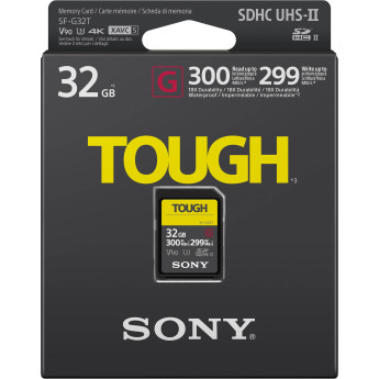 Thẻ nhớ Sony SF-G Tough UHS-II SDXC 32GB (Chính hãng)
