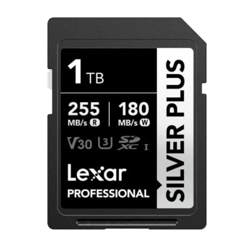 Thẻ nhớ Lexar 1TB Professional SILVER PLUS UHS-I SDXC Card V30 255MB/s 180MB/s (Chính hãng)