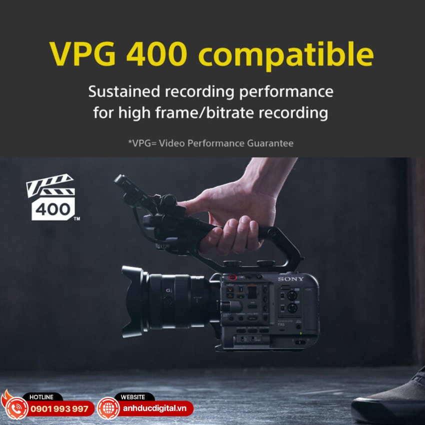 Thẻ nhớ Sony CFexpress 4.0 Type A TOUGH Memory Card đạt chuẩn VPG400