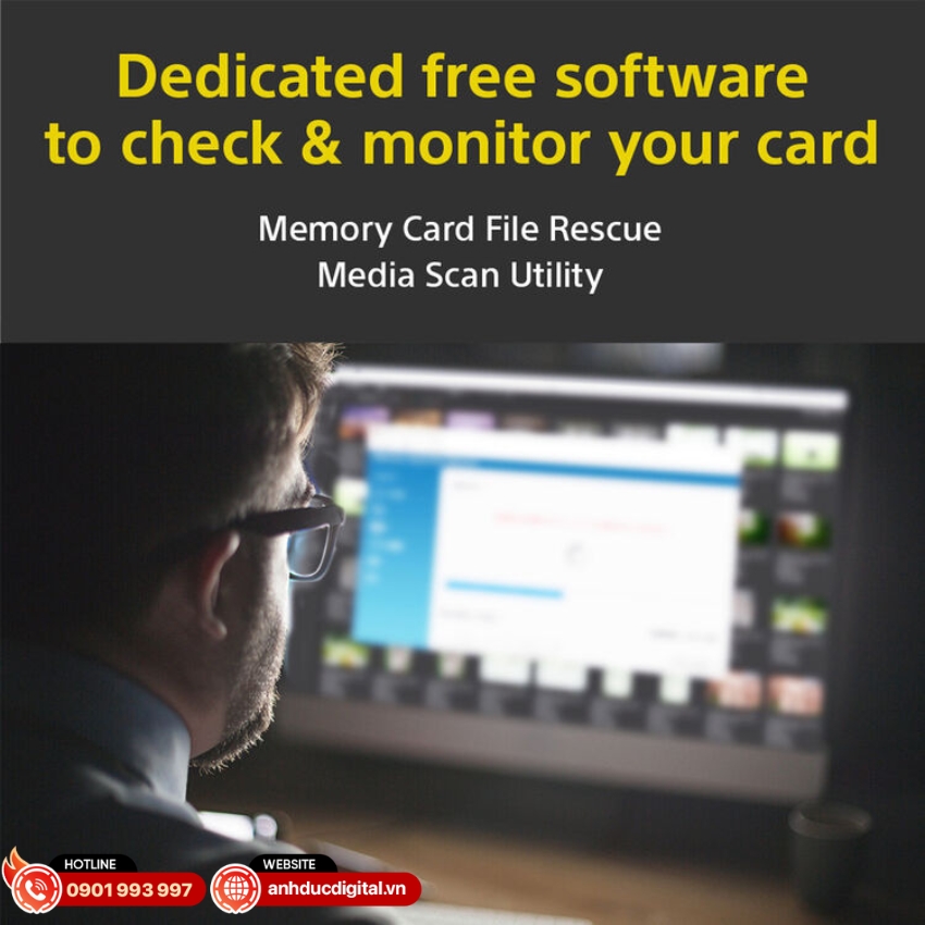 Thẻ nhớ Sony CFexpress 4.0 Type A TOUGH có dung lượng lớn và phần mềm hỗ trợ thông minh