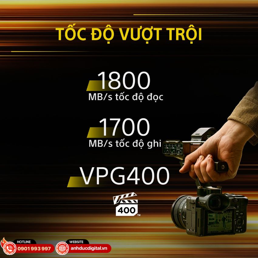 Sony CFexpress Type A 240GB đạt chuẩn CFexpress 4.0