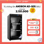 Tủ chống ẩm ANDBON AD-50S | Black