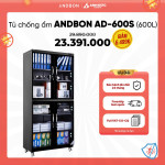Tủ chống ẩm ANDBON AD-600S | Black