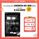 Tủ chống ẩm ANDBON AD-80S | Black