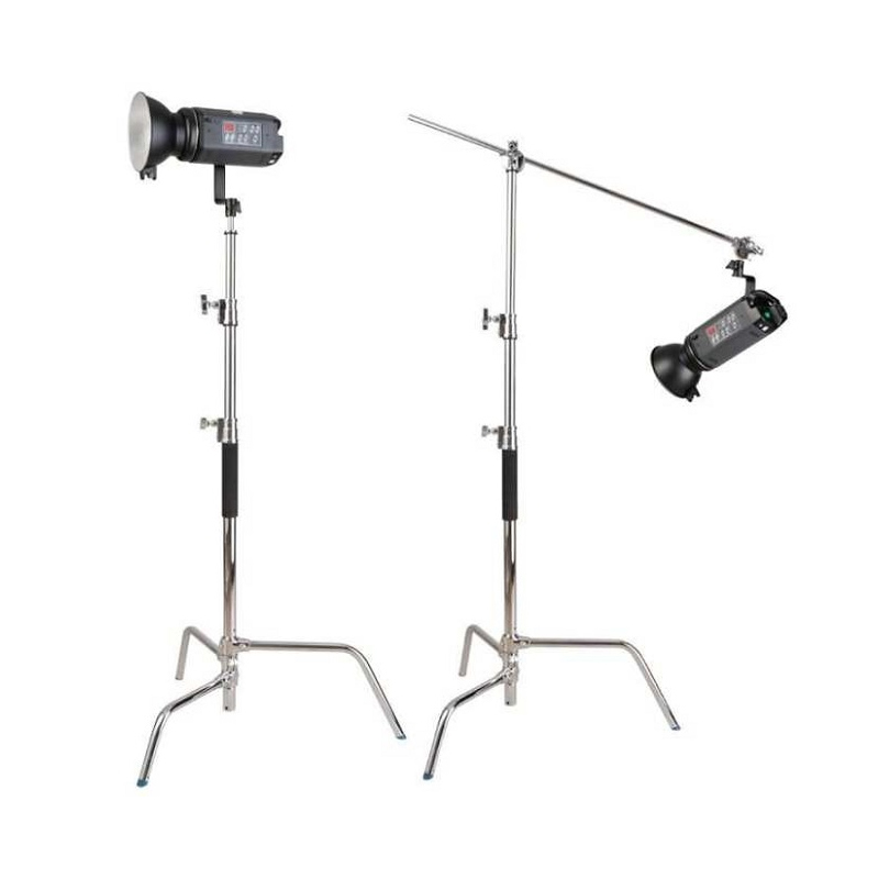 Chân đèn Jinbei CK-1 C-stand Inox 02