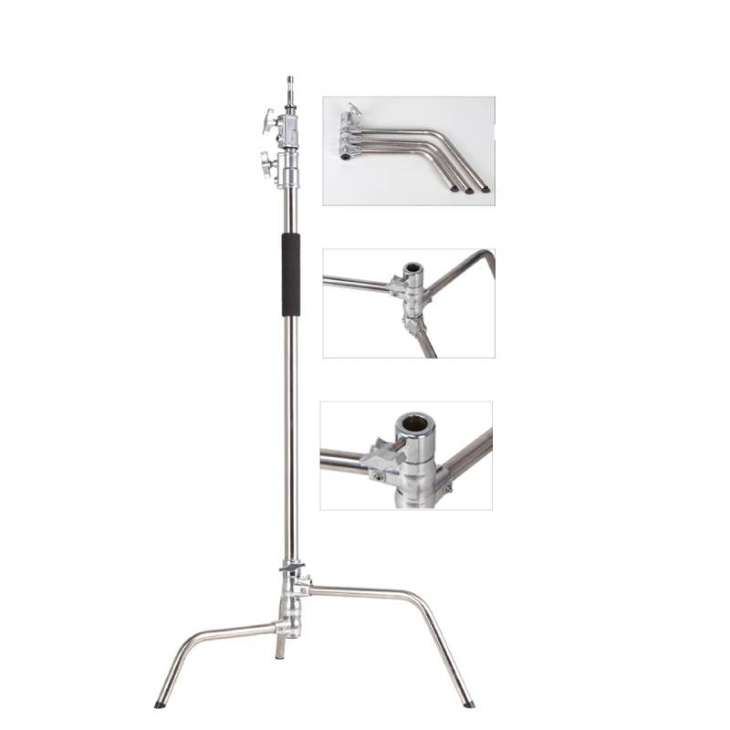 Chân đèn Jinbei CK-1 C-stand Inox 04