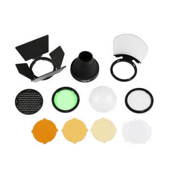 Bộ phụ kiện Godox AK-R1 cho đầu đèn flash tròn H200R