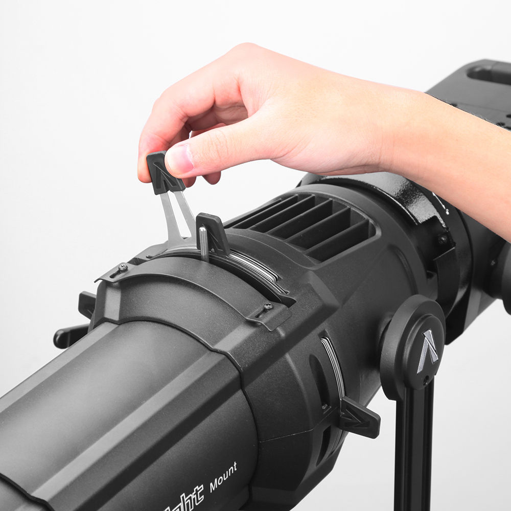 Đầu đèn hiệu ứng Aputure Spotlight Mount Set 19°, 26°, 36° 12