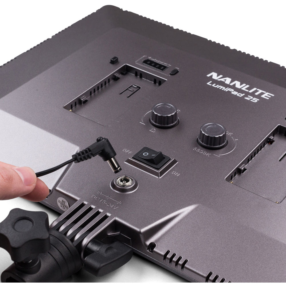 Đèn LED Nanlite Lumipad 25 2Kit with Power Adapter (Chính hãng) 06