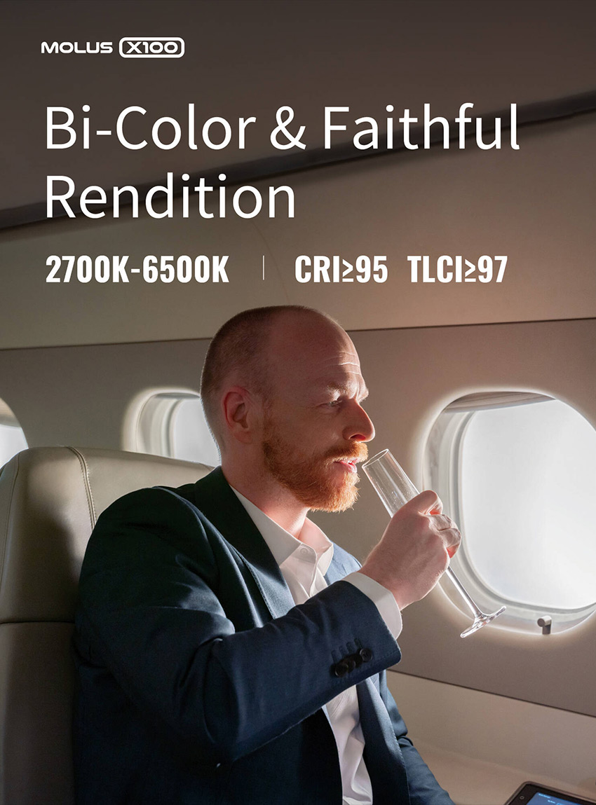 Zhiyun MOLUS X100 Bi-Color 13