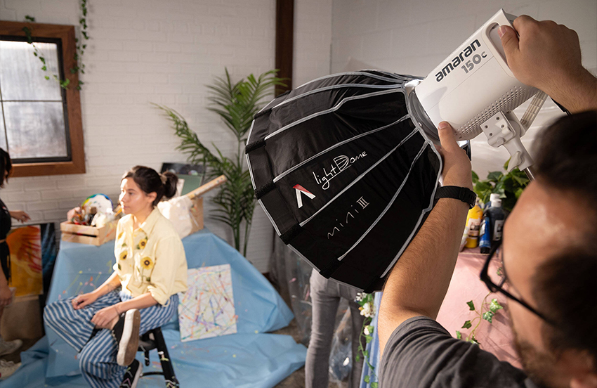 Softbox Aputure Light Dome Mini III 01