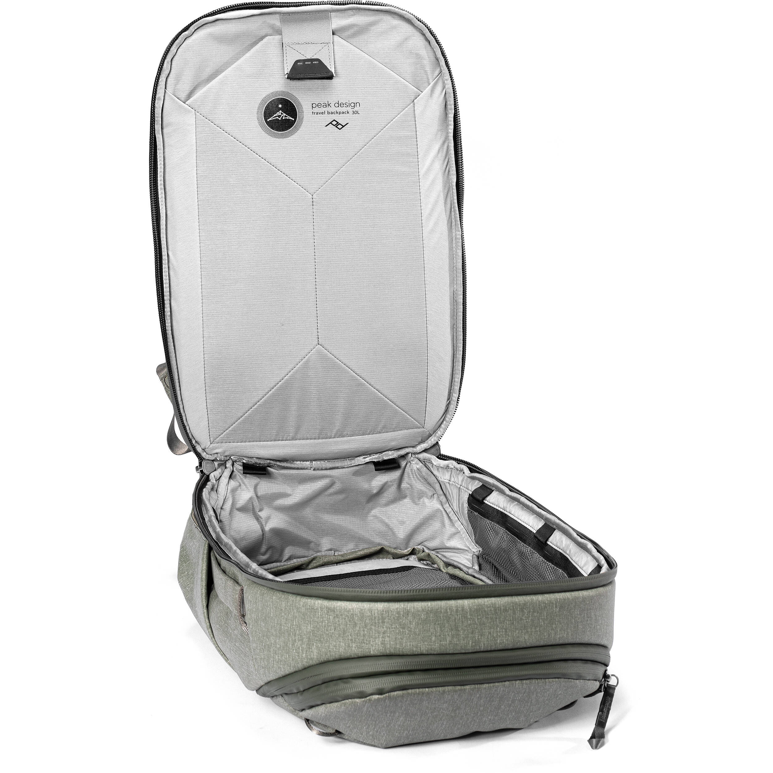 Balo máy ảnh Peak Design Travel Backpack 30L V2 Sage Green (Chính hãng) 04