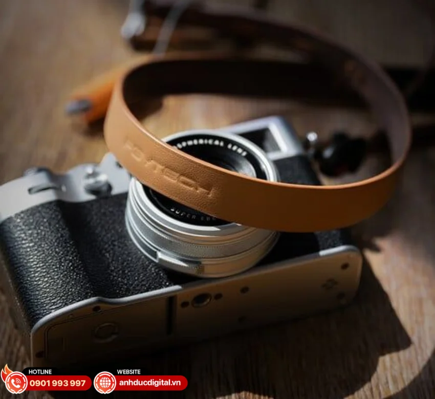 PGYTECH Shoulder Strap Slim ho&agrave;n thiện từ da thật ECCO kết hợp Toray microfiber