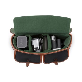 Túi máy ảnh Billingham Hadley Small Pro | Black Canvas / Tan Leather (Chính hãng)