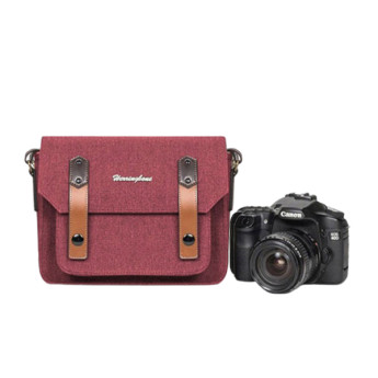 Túi máy ảnh Herringbone Papaspocket Season III Small | Wine (Chính hãng)