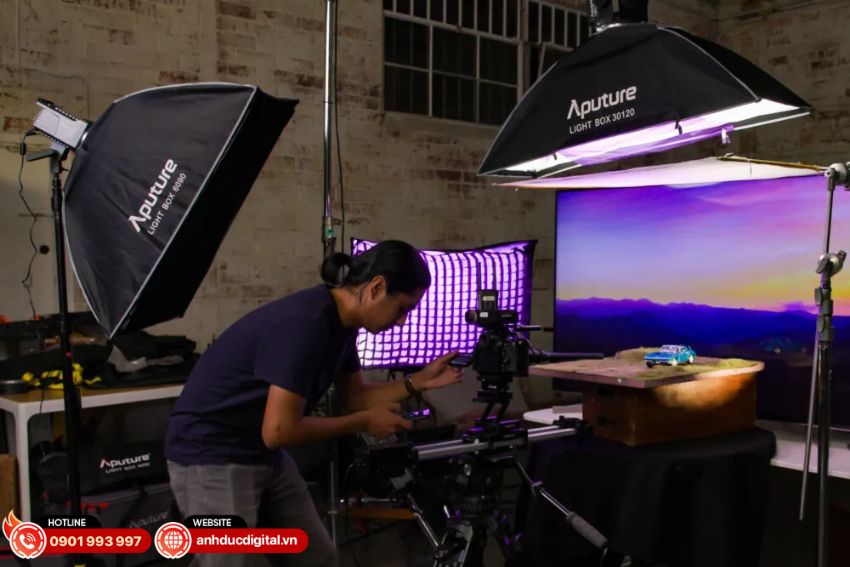 Combo đèn livestream Amaran A3