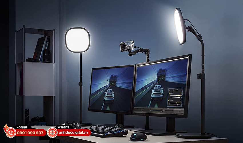 Combo đèn livestream Elgato E2 air 2