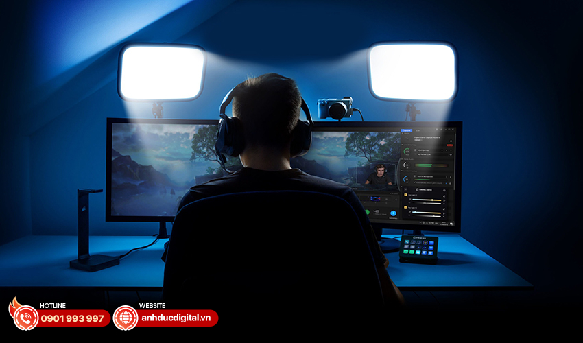 Combo đèn livestream Elgato E2 Key Light 2