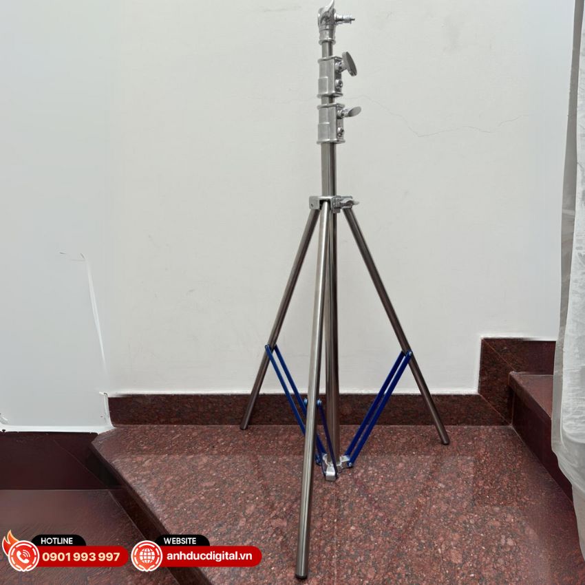 Chân đèn Inox 2.8m