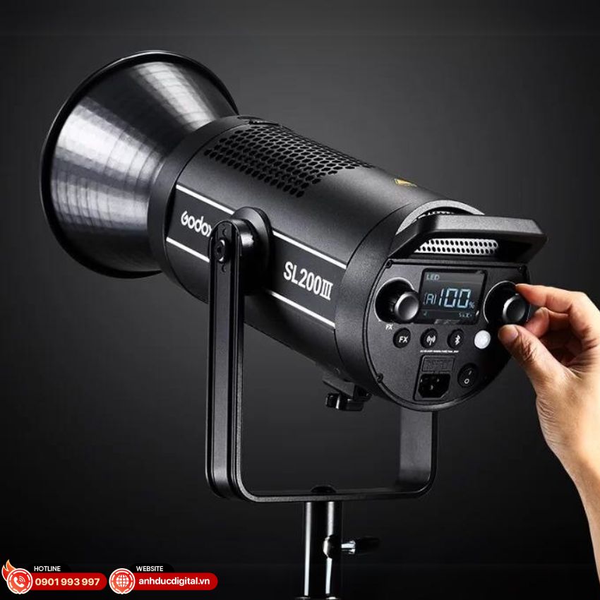 Đèn led Godox SL200III Bi Color (2800K-6500K)