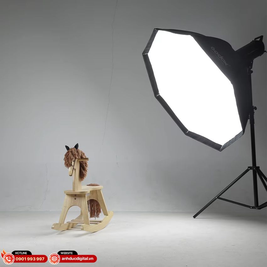 Softbox tổ ong bát giác Godox 140cm