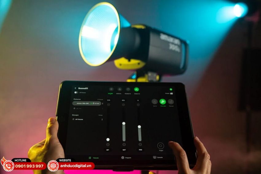 Đèn LED Aputure Amaran 150c RGBWW Full-Color (Chính hãng)