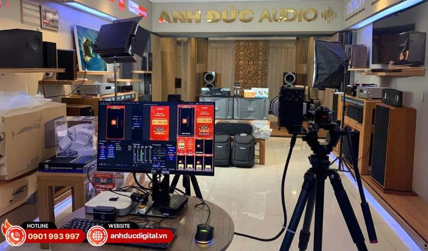 Chính sách hỗ trợ khi mua Combo Livestream BHS5 tại Anh Đức Digital