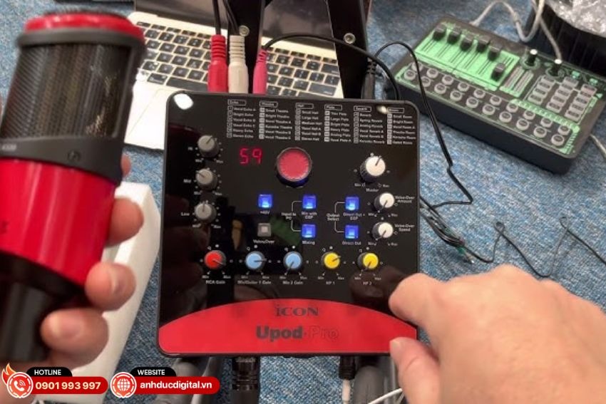Sound card thu âm chuyên nghiệp Icon Upod Pro