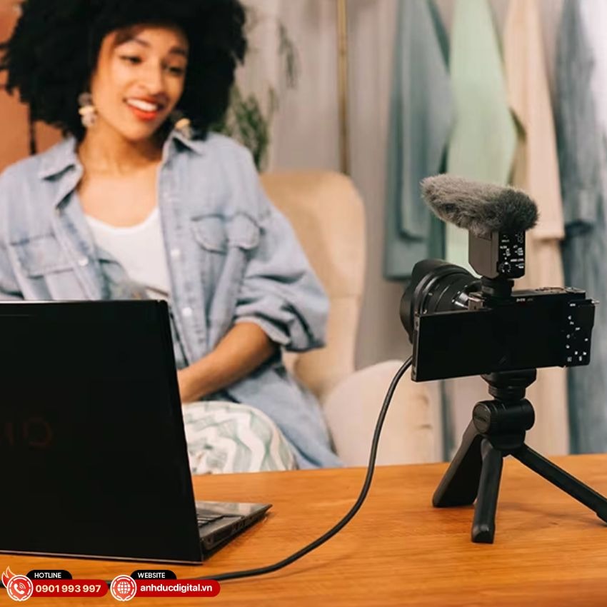 Máy ảnh Sony ZV-E10 | Body Only | Black (Chính hãng)