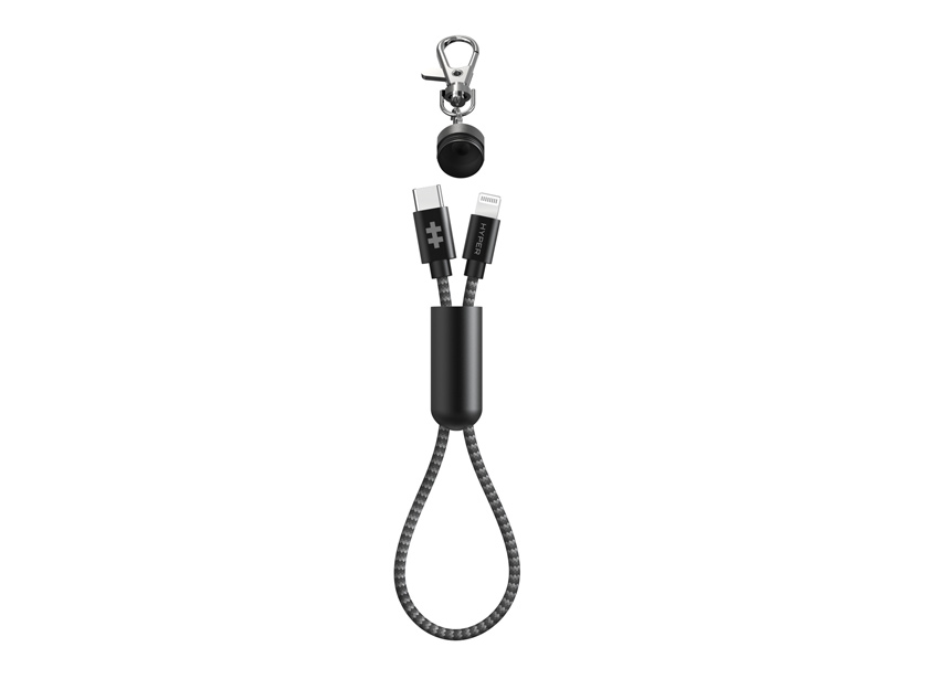 Cáp C to Lightning Hyperdrive Keychain 0.2M MFI iPhoneiPad 20