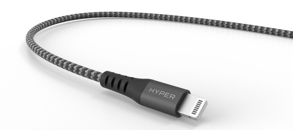 Cáp C to Lightning Hyperdrive Tough 1M MF 09