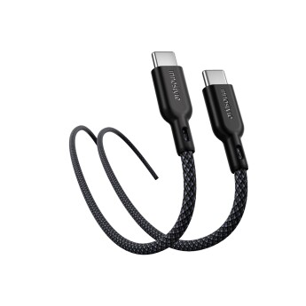 Cáp Innostyle PowerNova USB-C to USB-C 1.5M 60W ICC150 | Black (Chính Hãng)