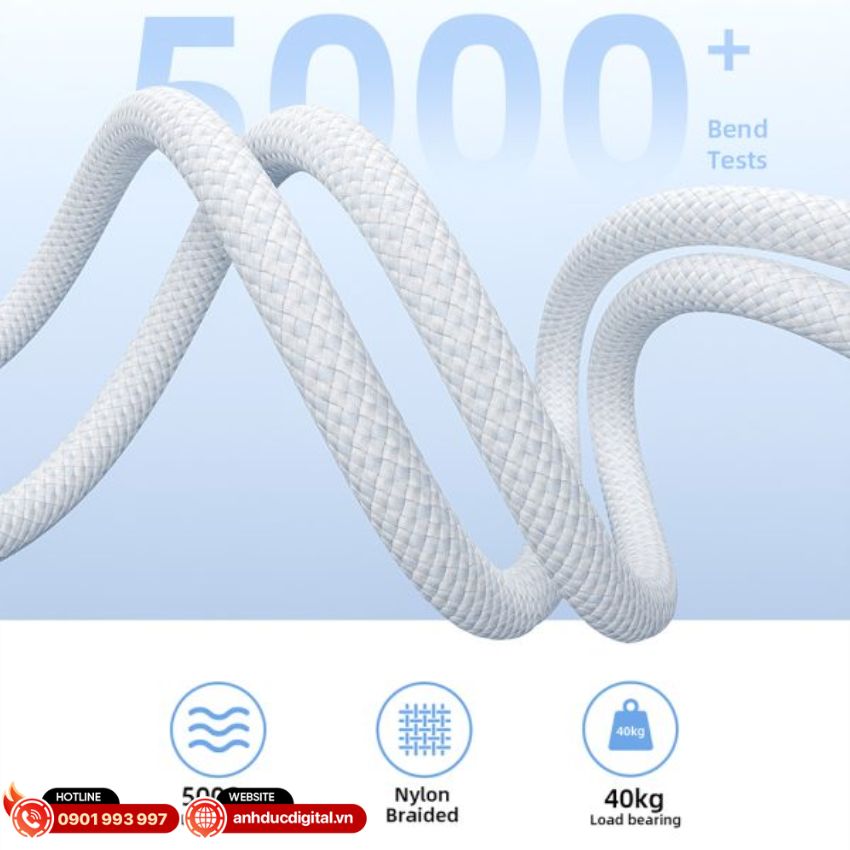 Thiết kế cáp Innostyle CryStalShine trong suốt thời trang