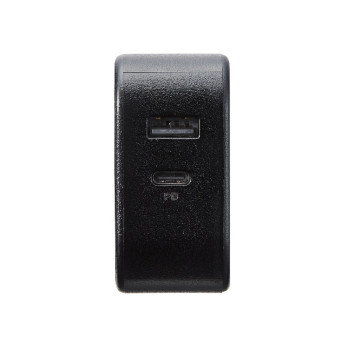 Củ sạc 2 cổng PD Type-C & USB-A 20W ELECOM MPA-ACCP20 | Black (Chính Hãng)