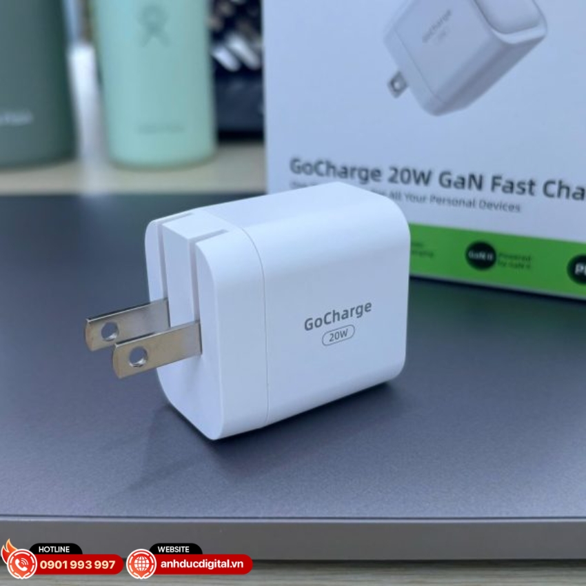 Sạc nhanh Innostyle 20W Gocharge New PD/PPS &ndash; NGC20 được trang bị c&ocirc;ng suất 20W mạnh mẽ
