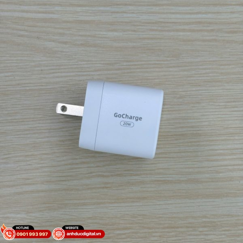Sạc nhanh Innostyle 20W Gocharge New PD/PPS &ndash; NGC20 sở hữu thiết kế nhỏ gọn