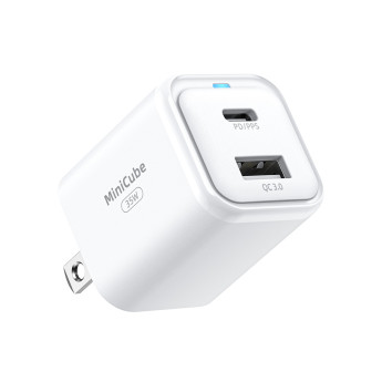 Sạc nhanh Innostyle mini cube Gan II PPS/PD 35W 2 cổng 1C1A (IC35CAWHT)