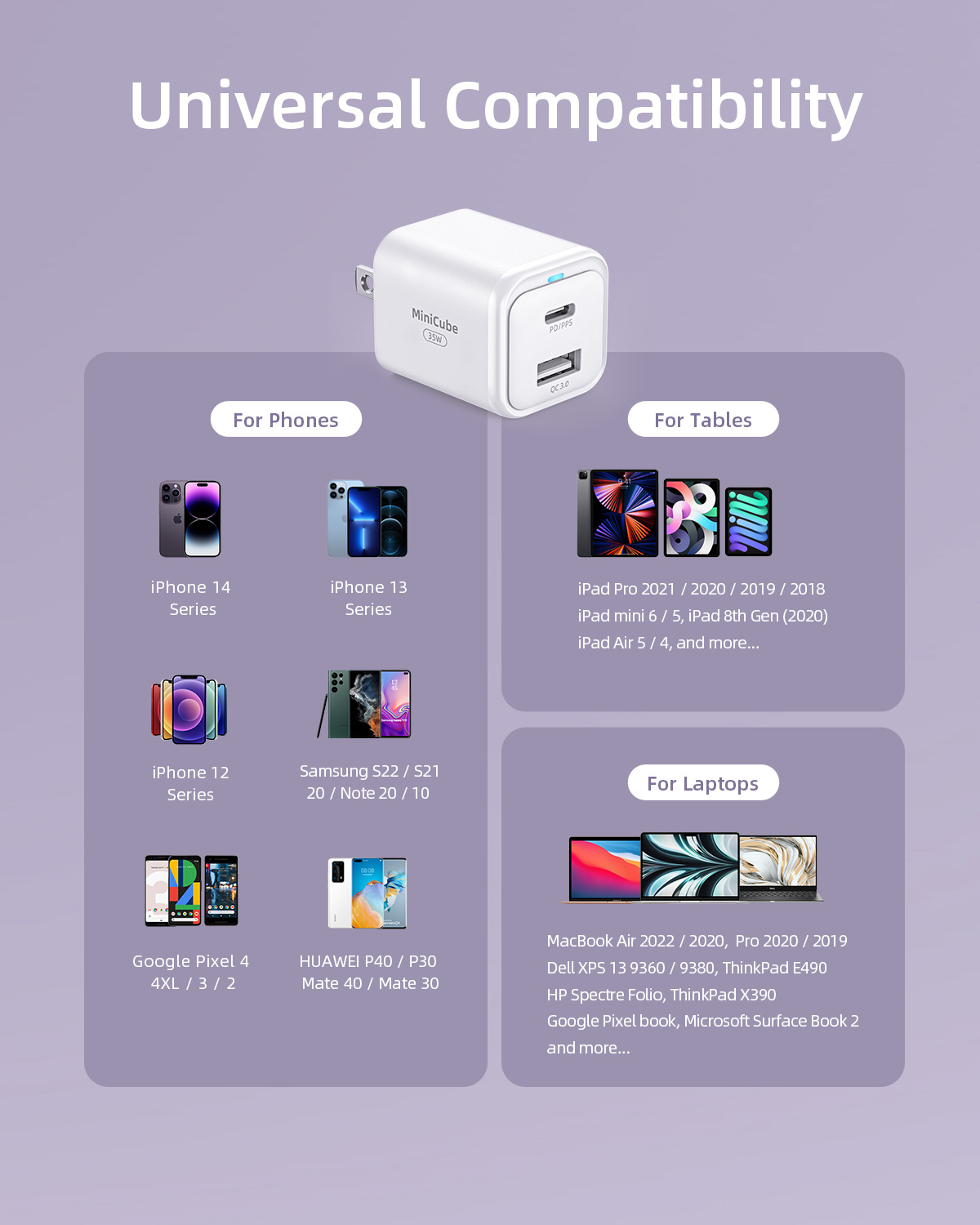 Tương thích với nhiều thiết bị 