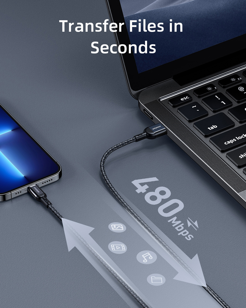 Innostyle PowerFlex USB-A to Lightning 1.5M 12W 05