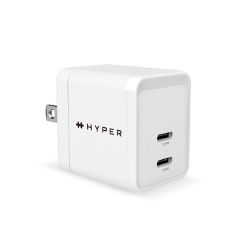 Sạc nhanh Hyper GaN II Dual USB-C PPS 33W/PD 35W (Chính Hãng) (HJG35NA)