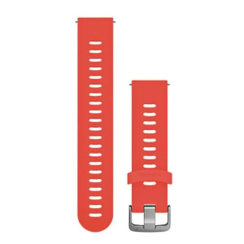 Dây đồng hồ Garmin Quick Release Bands (20 mm) | Lava Red/Silicone (Chính Hãng) (010-11251-2J)